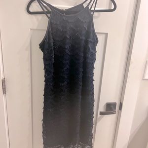 Guess navy lace dress